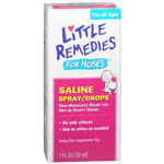 Little Noses Saline Spray/Drops, Non-Medicated, 1 fl oz