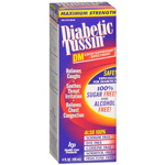 Diabetic Tussin DM Maximum Strength Cough Suppressant Expectorant, 4 fl oz