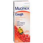 Mucinex Kids Cough, Expectorant and Suppressant, Liquid Cherry, 4 fl oz