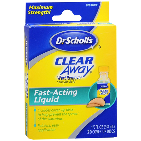 Dr. Scholl's Clear Away Wart Remover Fast Acting Liquid 0.33