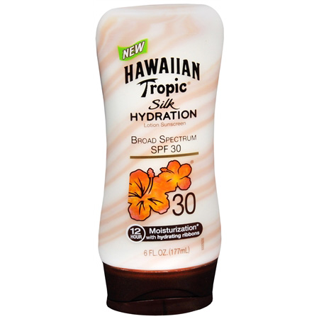 Hawaiian Tropic Silk Hydration Sunscreen Lotion SPF 30, 6 Oz